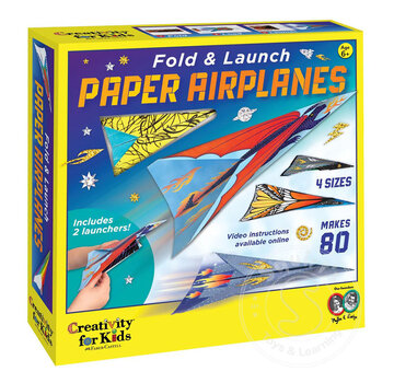 Creativity for Kids Creativity for Kids Fold & Launch Paper Airplanes