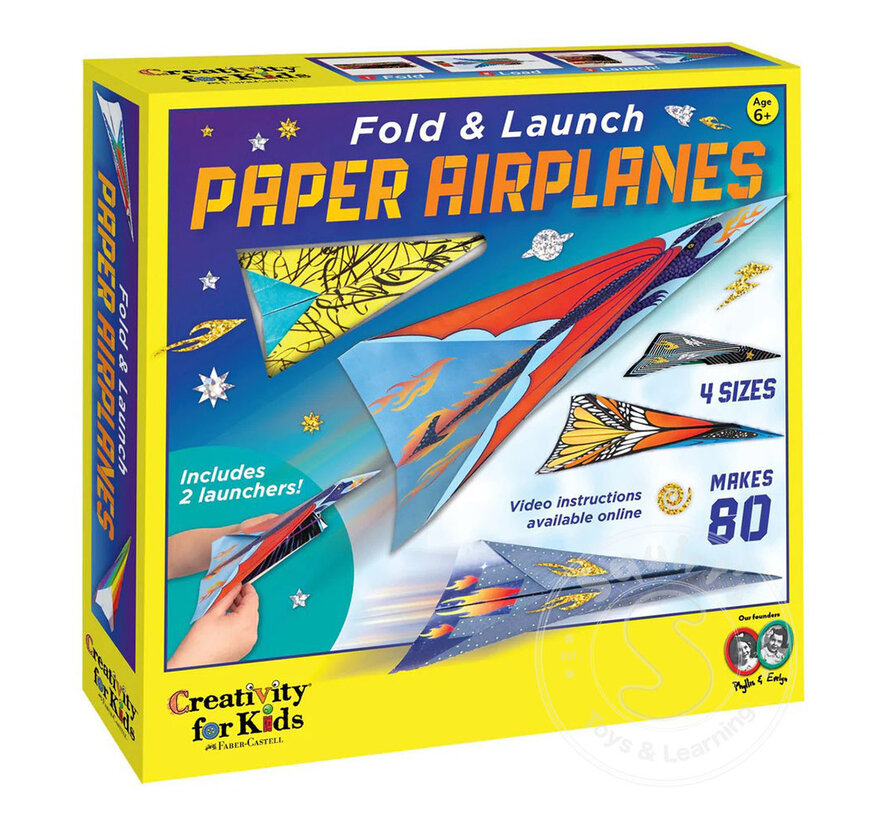 Creativity for Kids Fold & Launch Paper Airplanes