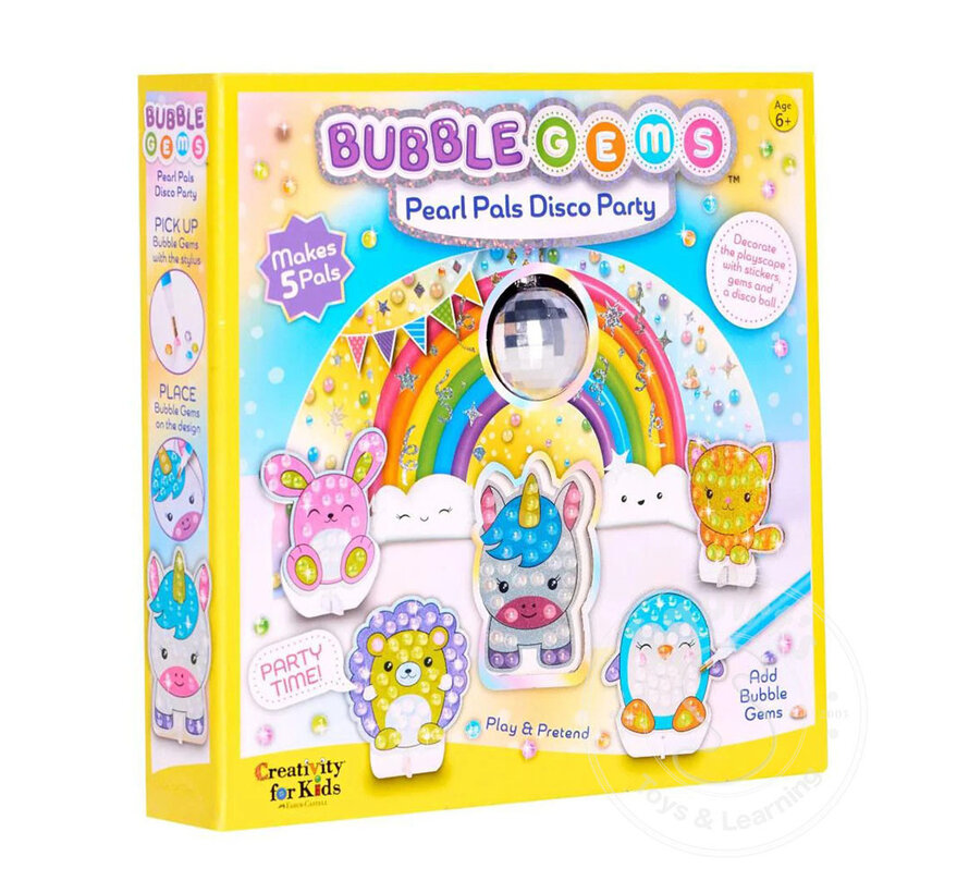 Creativity for Kids Bubble Gems™ Pearl Pals Disco Party