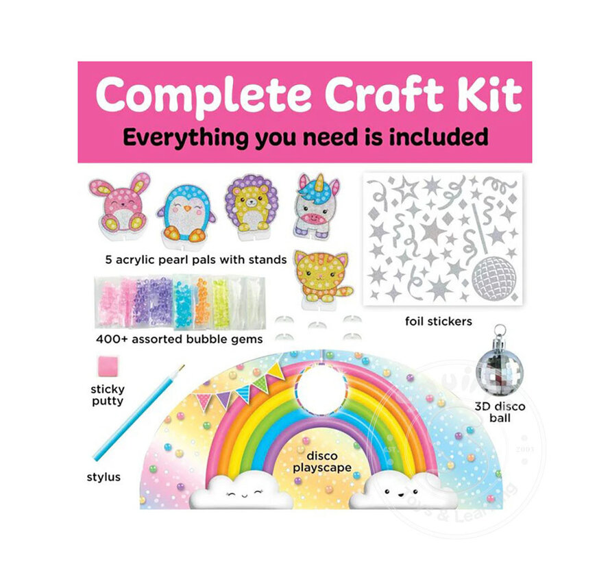 Creativity for Kids Bubble Gems™ Pearl Pals Disco Party