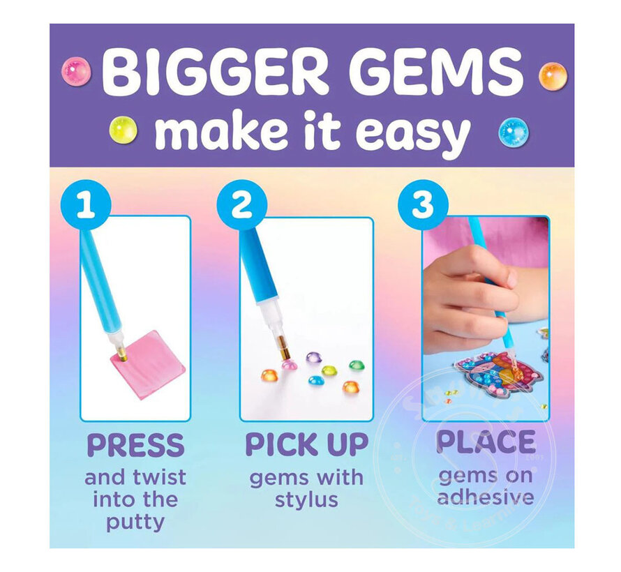 Creativity for Kids Bubble Gems: Super Sticker - Mermaid