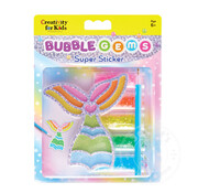 Creativity for Kids Creativity for Kids Bubble Gems: Super Sticker - Mermaid