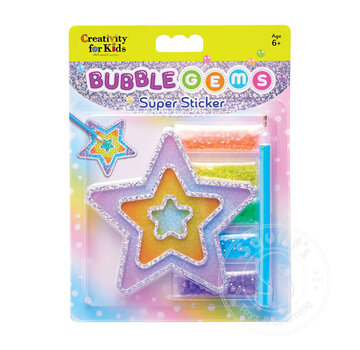 Creativity for Kids Creativity for Kids Bubble Gems: Super Sticker - Star