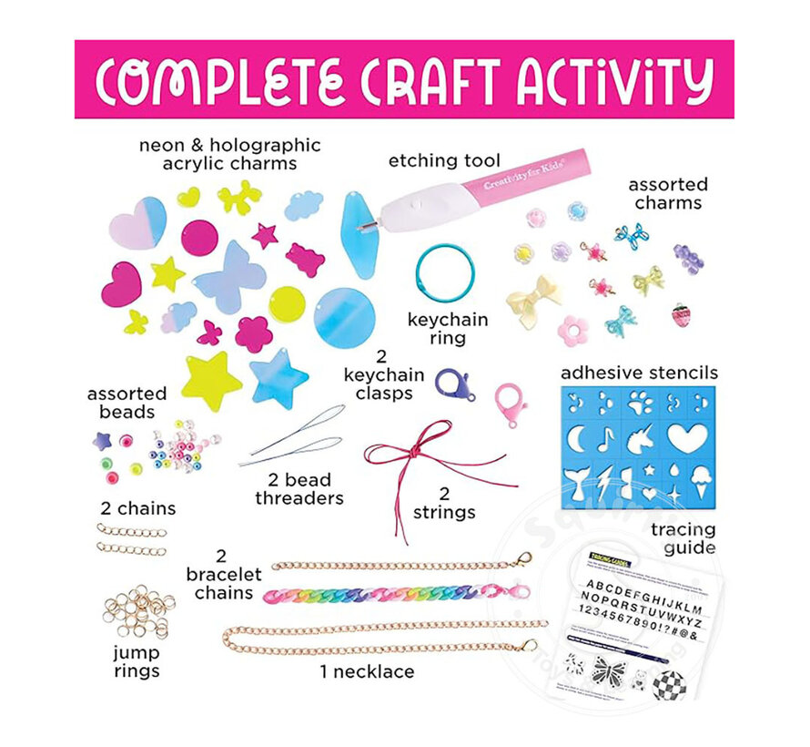 Creativity for Kids Etch-It Personalized Accessories