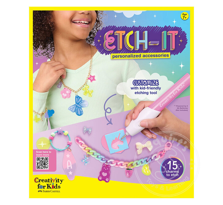 Creativity for Kids Etch-It Personalized Accessories