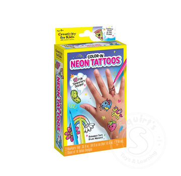 Creativity for Kids Creativity for Kids Color In Neon Tattoos