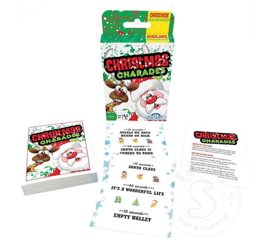 Christmas Charades Card Game