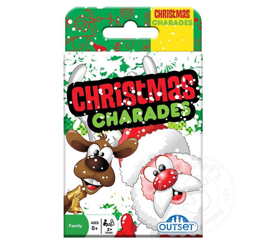 Christmas Charades Card Game