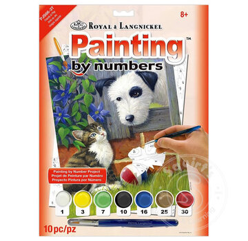 Royal & Langnickel Royal & Langnickel Painting By Numbers Friends at Play