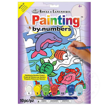 Royal & Langnickel Royal & Langnickel My First Painting by Numbers Sea Animals