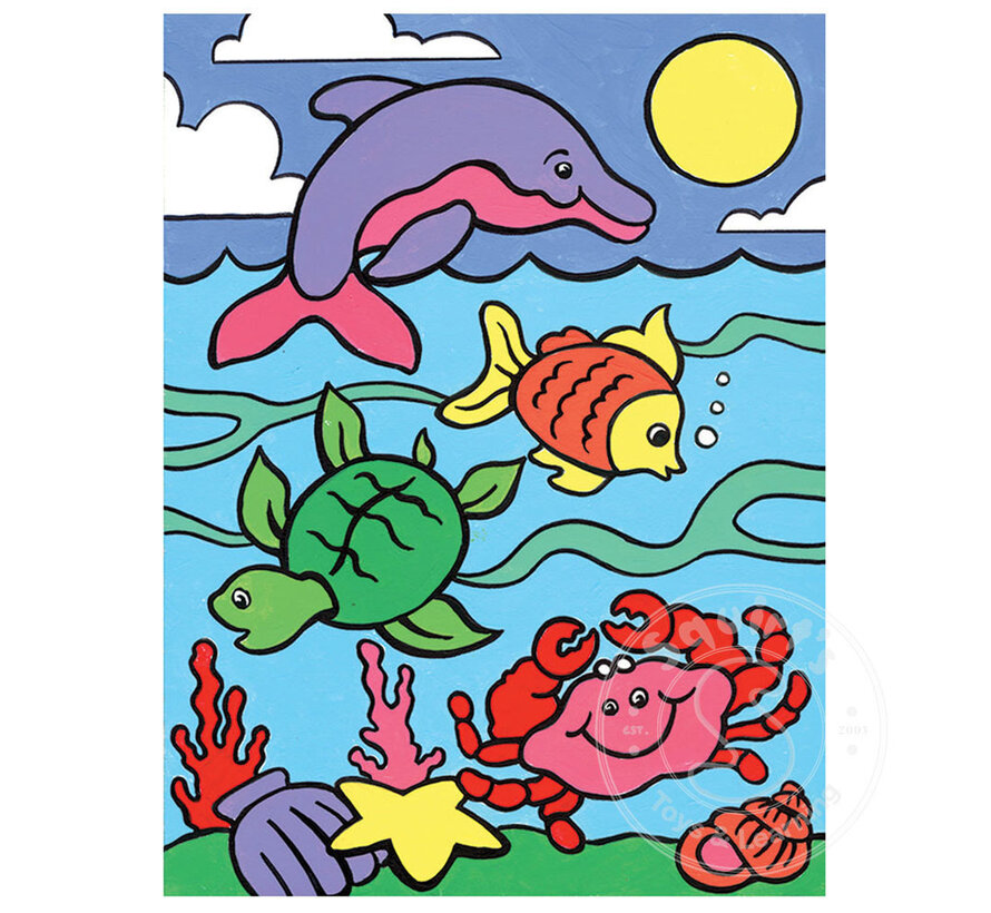 Royal & Langnickel My First Painting by Numbers Sea Animals