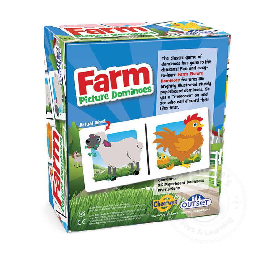 Farm Picture Dominoes