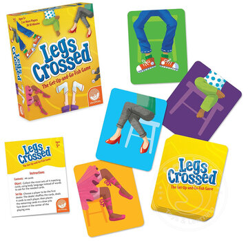 MindWare Mindware: Legs Crossed - The Get-Up & Go-Fish Game