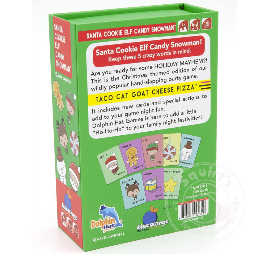 Santa Cookie Elf Candy Snowman