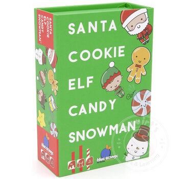 Blue Orange Games Santa Cookie Elf Candy Snowman