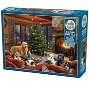 Cobble Hill Puzzles Cobble Hill  Furry Festivities Puzzle 500pcs