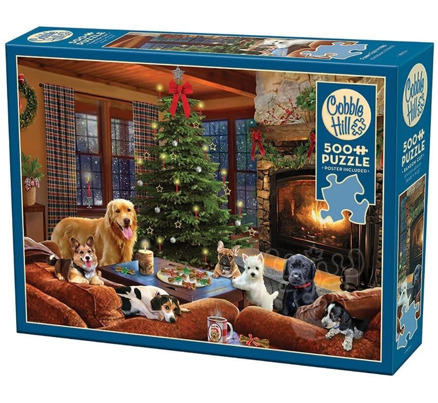 Cobble Hill  Furry Festivities Puzzle 500pcs