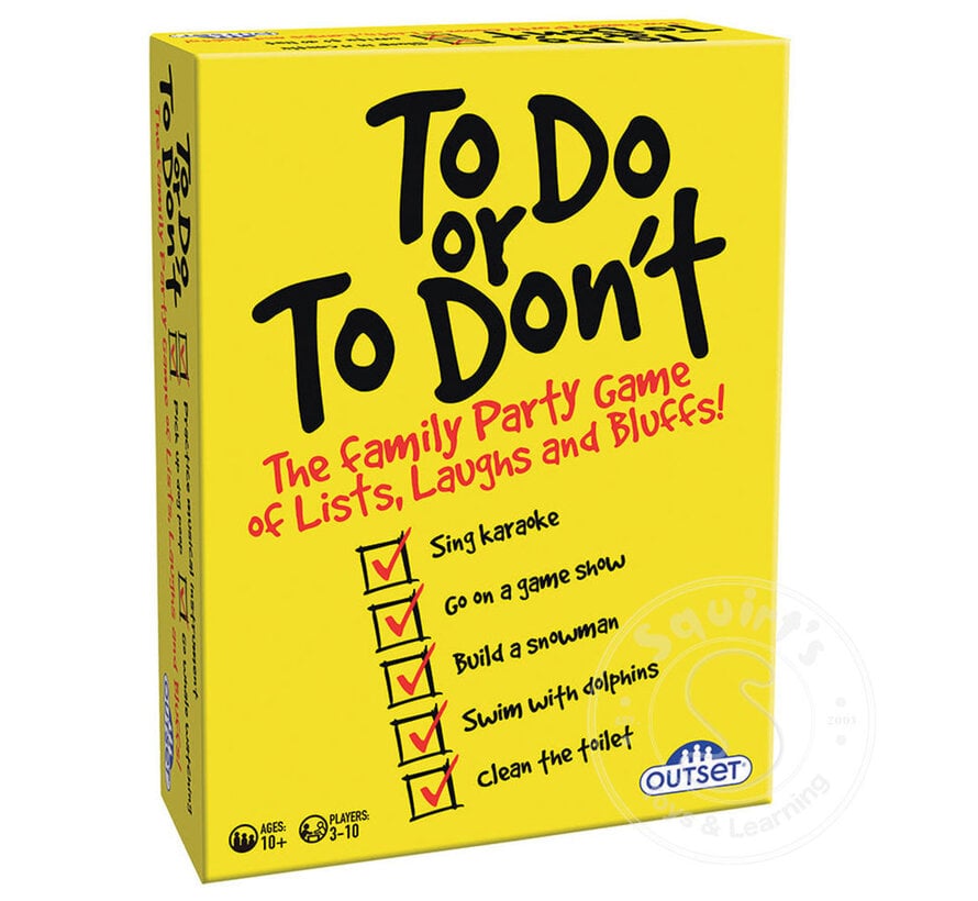 To Do or To Don't