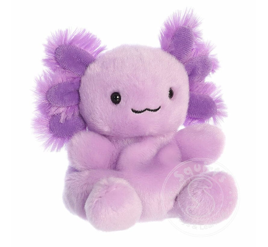 Palm Pals Xavier Purple Axolotl