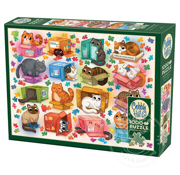 Cobble Hill Puzzles Cobble Hill Cats vs. Puzzles  Puzzle 1000pcs