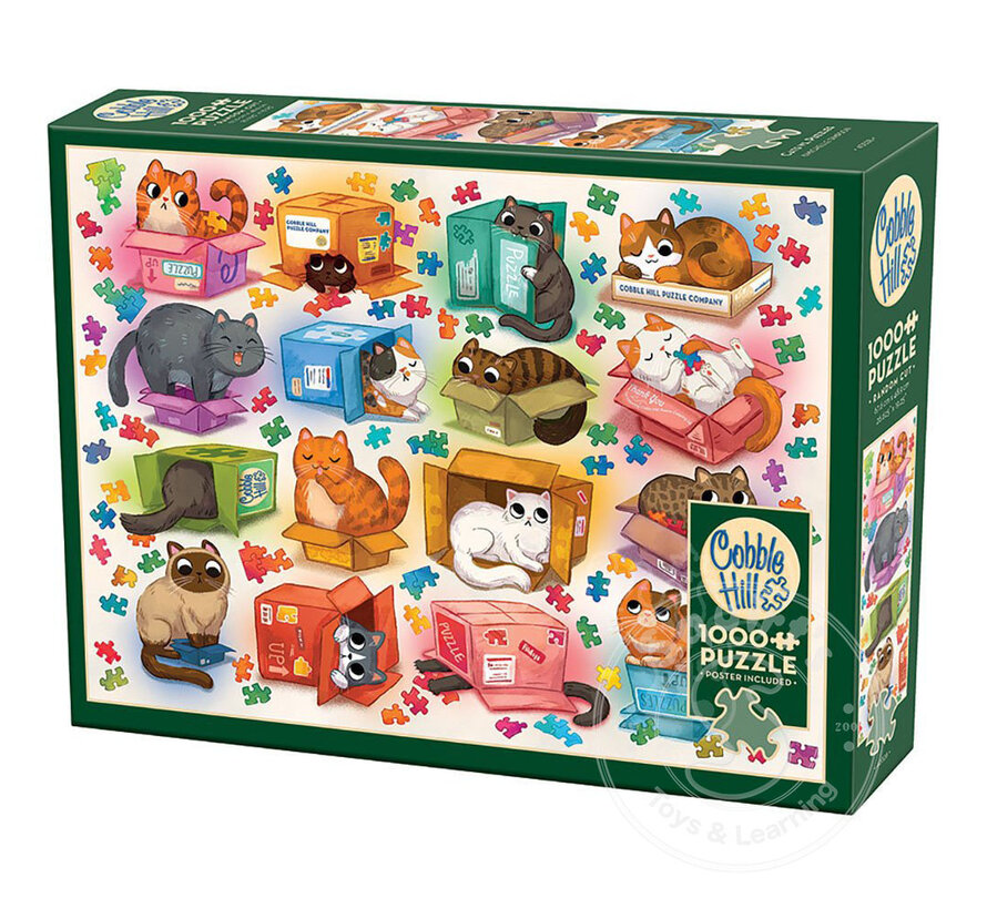 Cobble Hill Cats vs. Puzzles  Puzzle 1000pcs