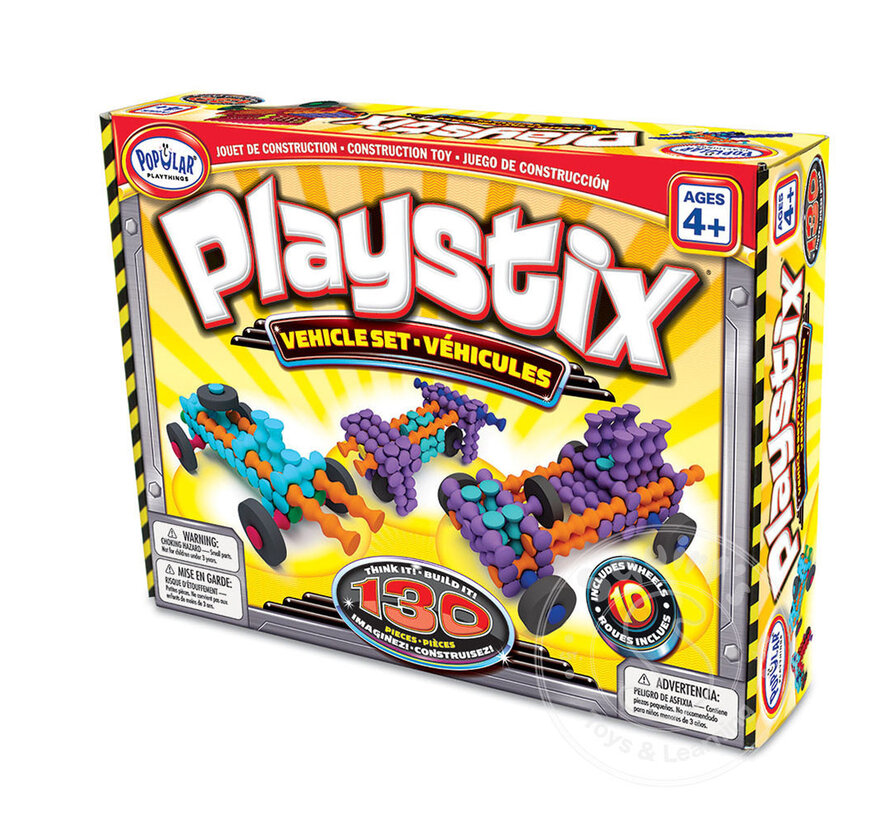 Playstix Vehicle Set 130 pcs (Bilingual)