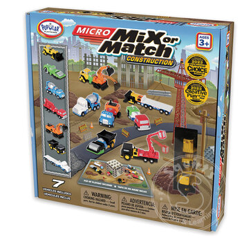 MICRO Mix or Match Vehicles Construction (Bilingual)