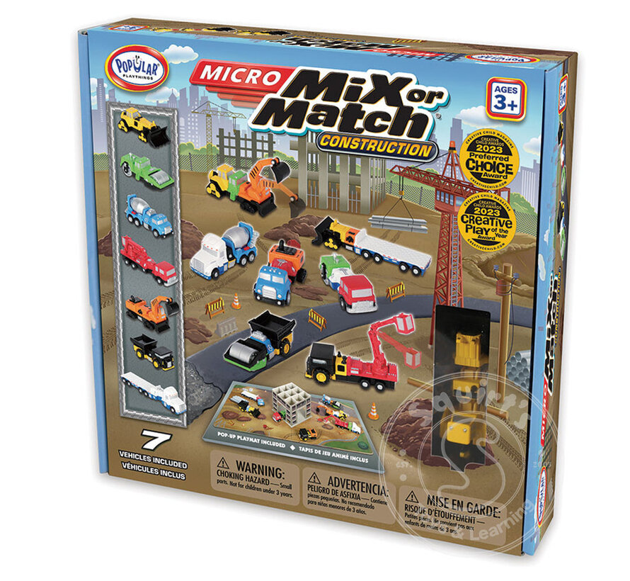 MICRO Mix or Match Vehicles Construction (Bilingual)