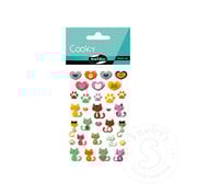 Maildor Cooky Stickers Cats/Hearts (31 stickers)