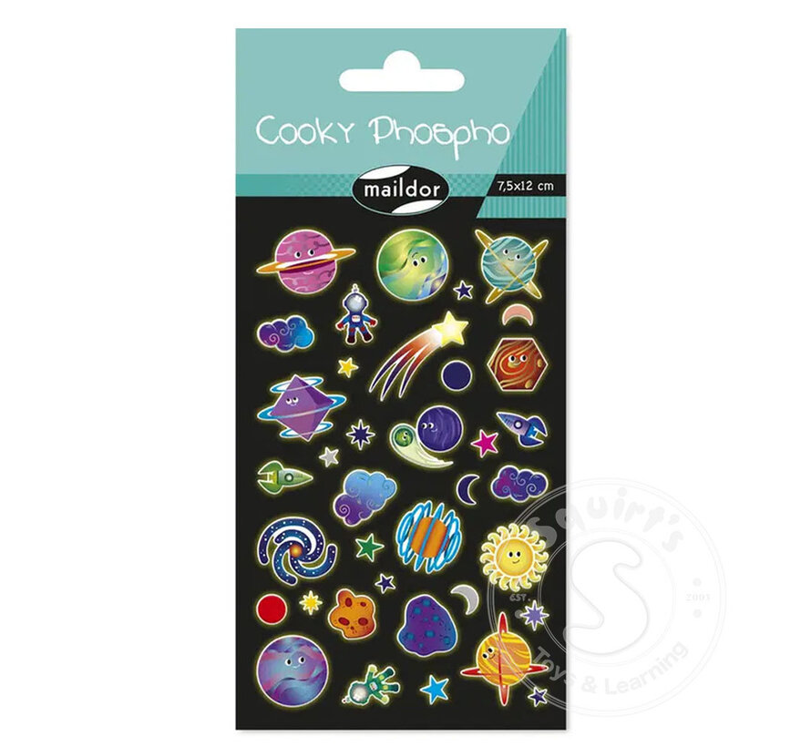 Cooky Stickers Planets (37 stickers)