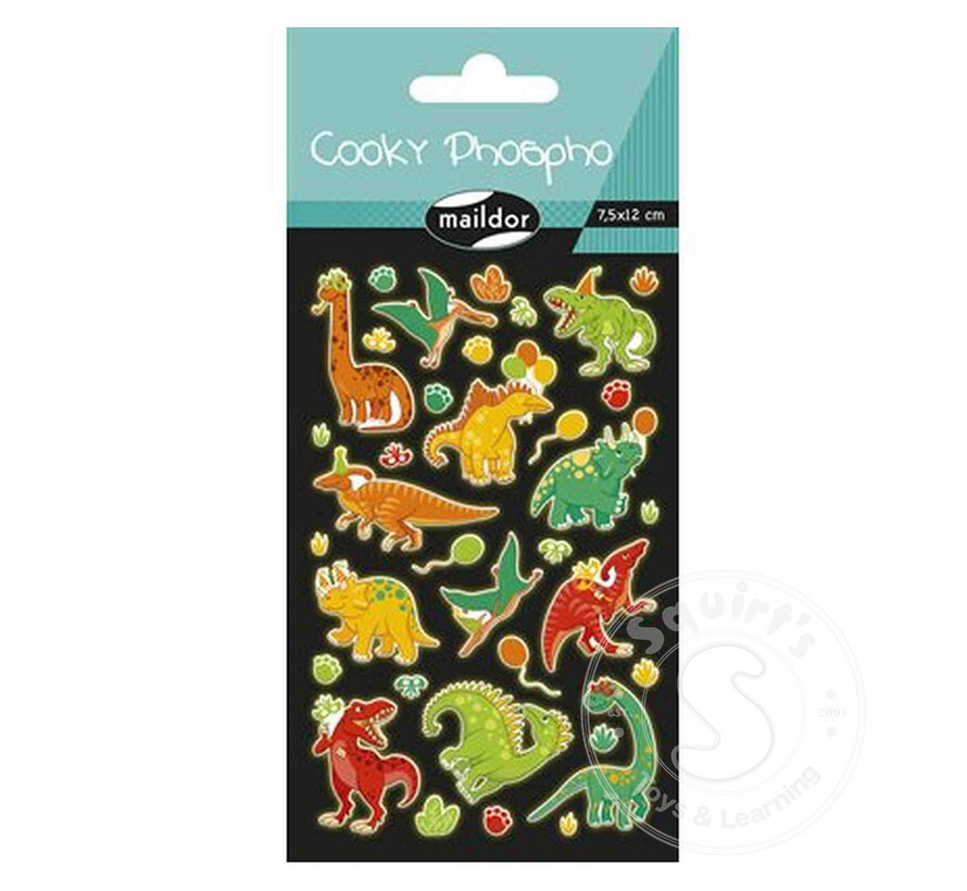 Cooky Stickers Dinos (35 stickers)