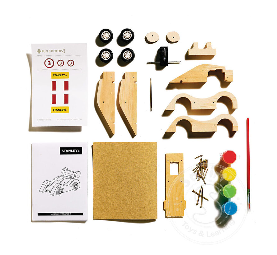 Stanley Jr. - Pull back Sports car kit