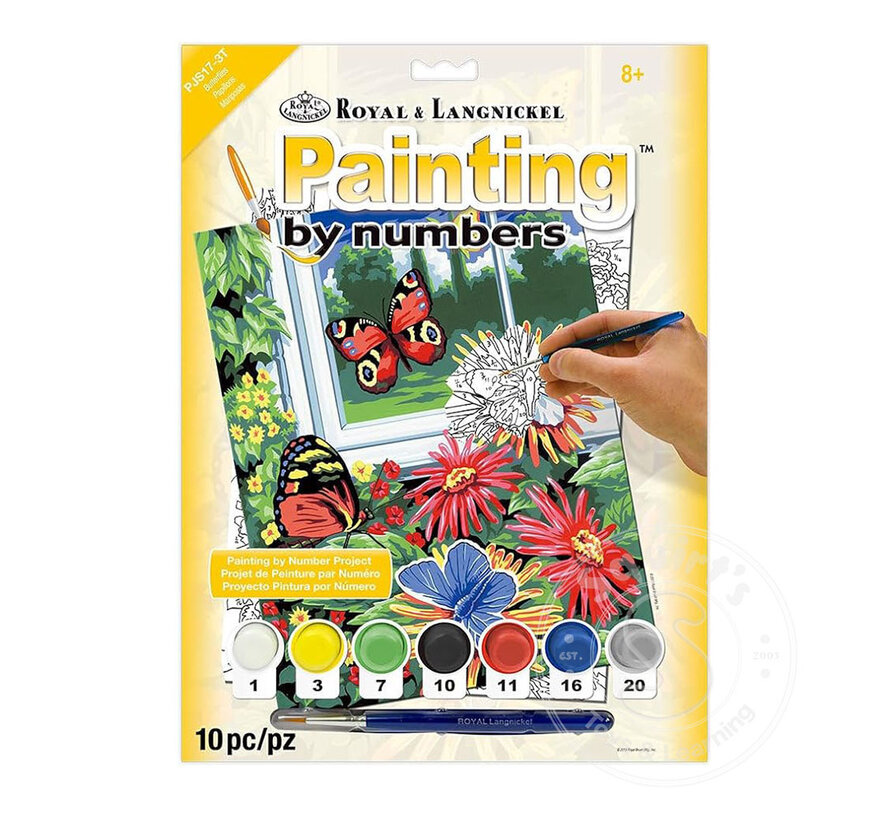 Royal & Langnickel Painting By Numbers Butterflies