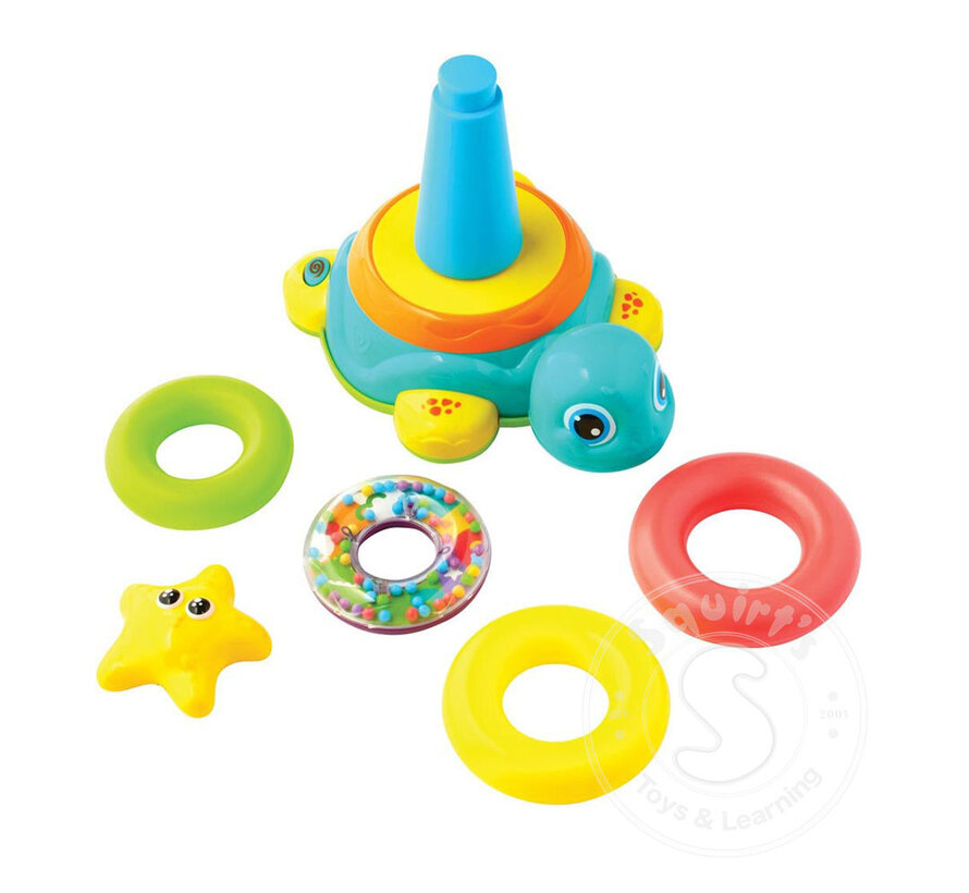 Kidoozie Bump Around Stacking Turtle