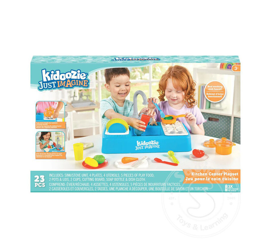 Kidoozie Kitchen  Center Playset