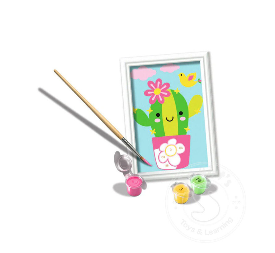 CreArt: Paint by Numbers - Little Cactus
