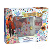 Crystal Art - Secret Diary Kit: Horse Love