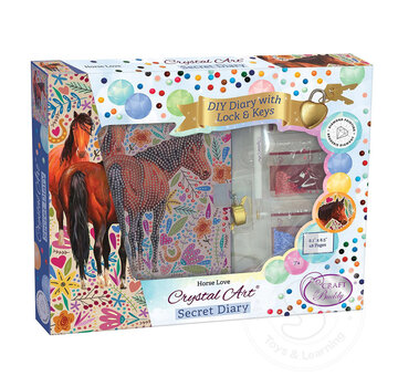 Crystal Art - Secret Diary Kit: Horse Love