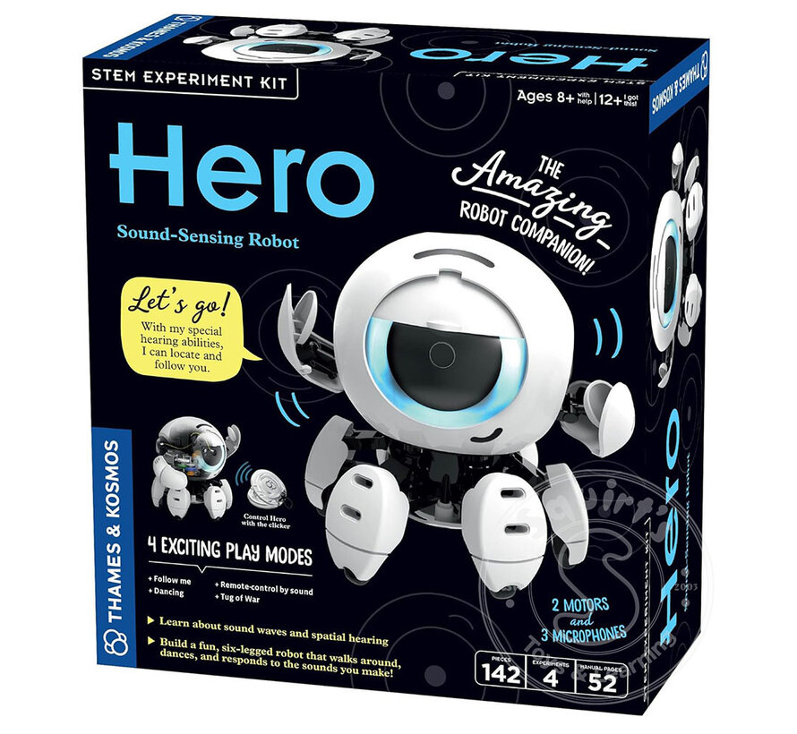 Thames & Kosmos Hero: Sound-Sensing Robot