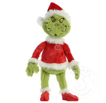 Dr. Seuss - Grinch Santa 16" (Winter Promo)