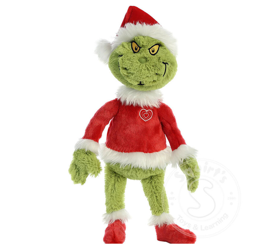 Dr. Seuss - Grinch Santa 16" (Winter Promo)
