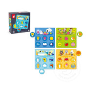 Janod House Lotto: Memory & Matching Game