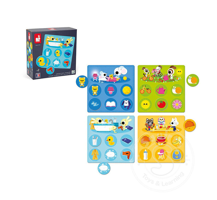 House Lotto: Memory & Matching Game