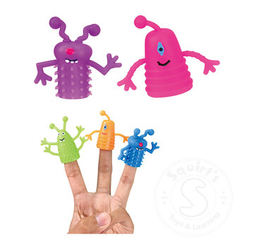 Toysmith Monster Finger Puppets