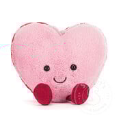 Jellycat Jellycat Amuseables Colette Heart Macaron (Pink)