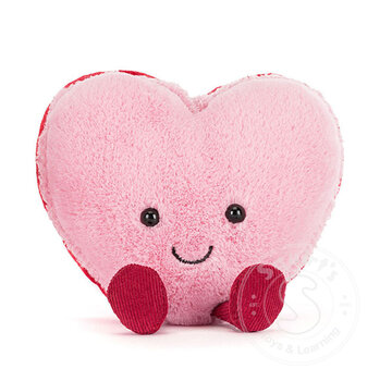 Jellycat Jellycat Amuseables Colette Heart Macaron (Pink)