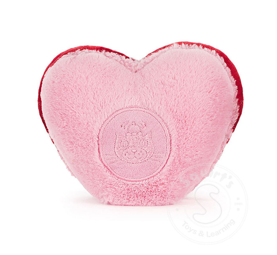 Jellycat Amuseables Colette Heart Macaron (Pink)