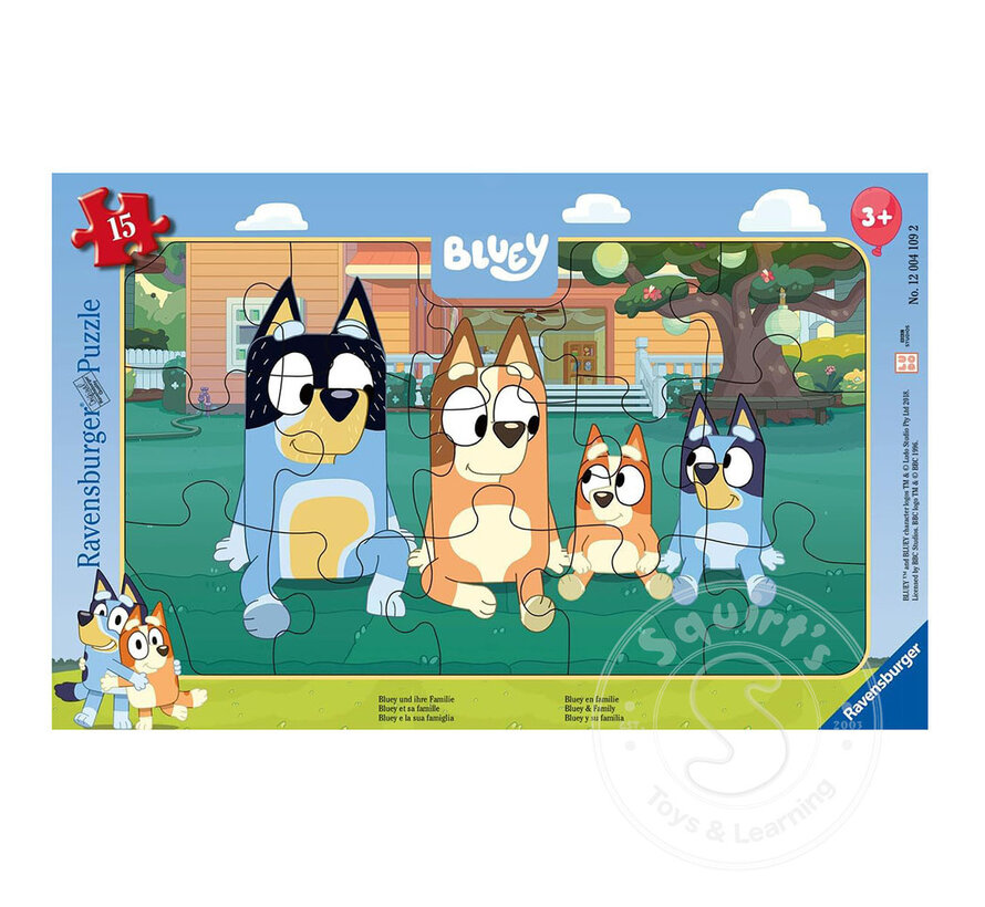 Ravensburger Bluey & Family Tray Puzzle