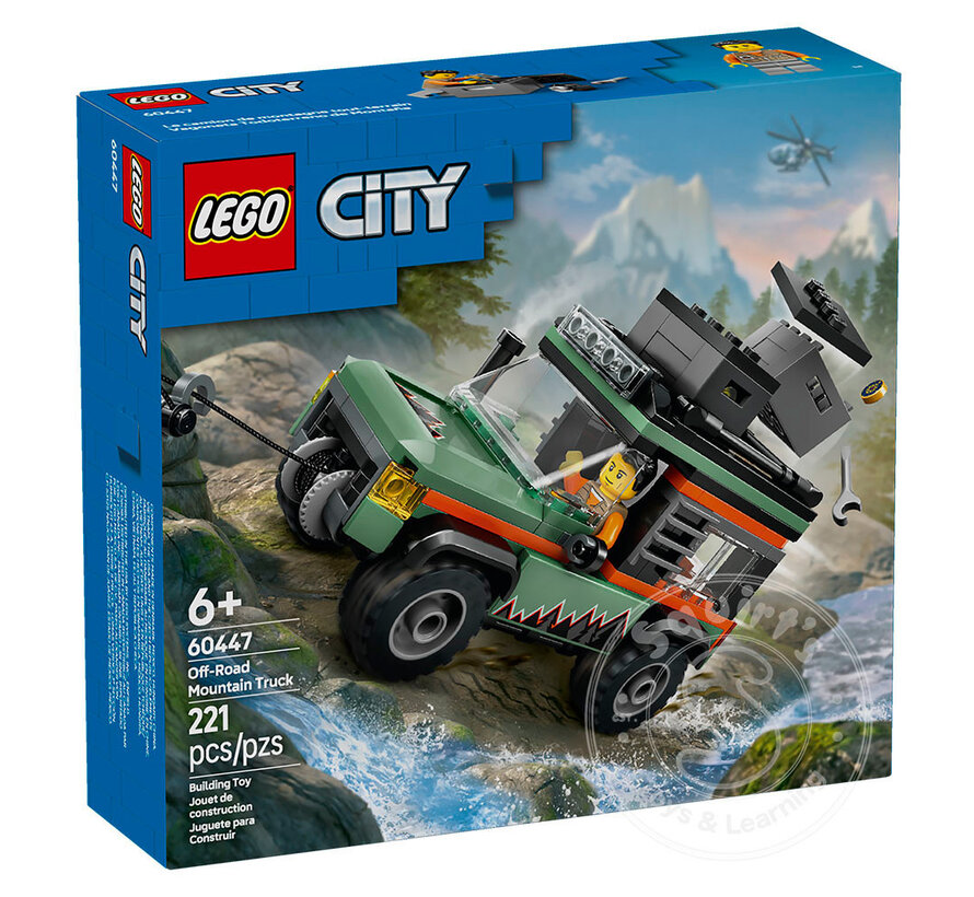 LEGO® City Off-Road 4x4 Mountain Truck