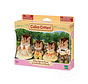 Calico Critters Walnut Squirrel Family